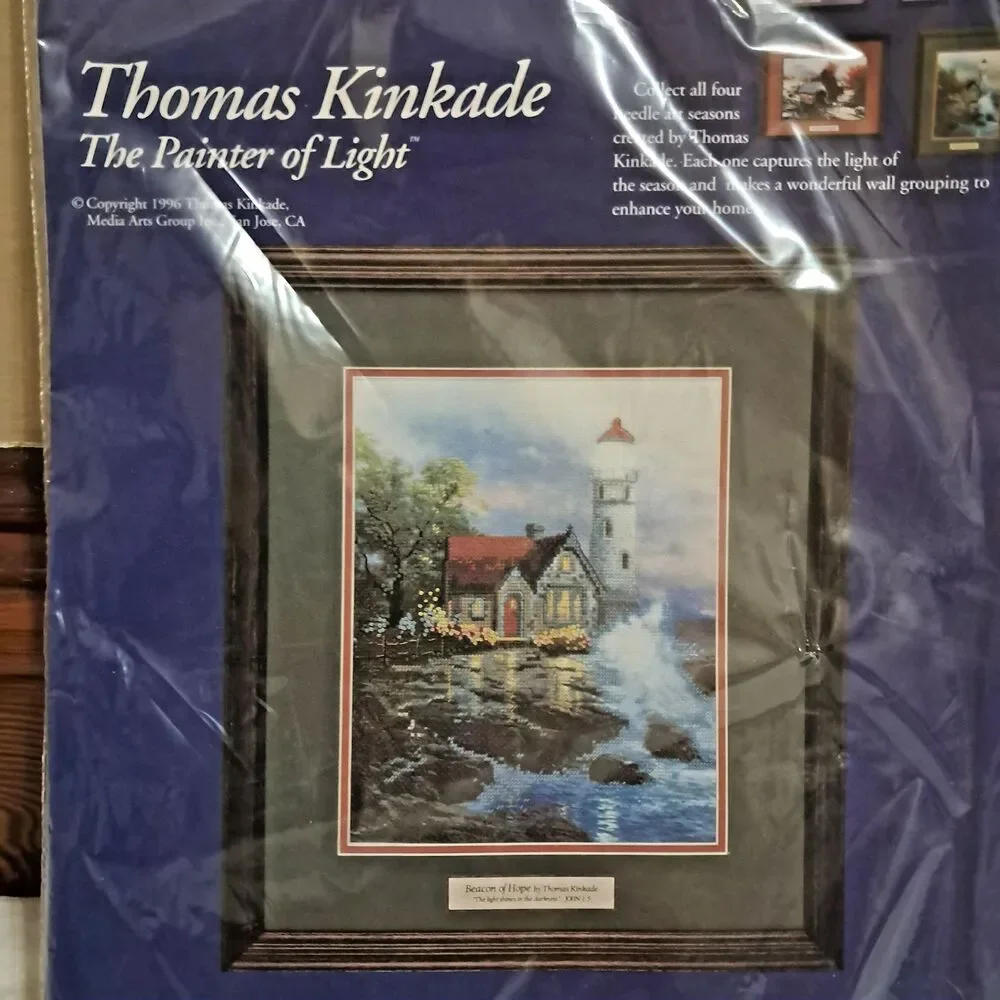 Candamar Designs Thomas Kinkade Beacon of Hope Summer 50961 Cross Stitch Kit